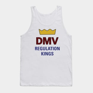 DMV Regulation Kings Tank Top